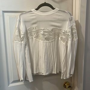 White lace blouse